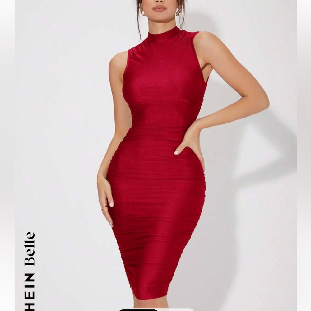 Red dress